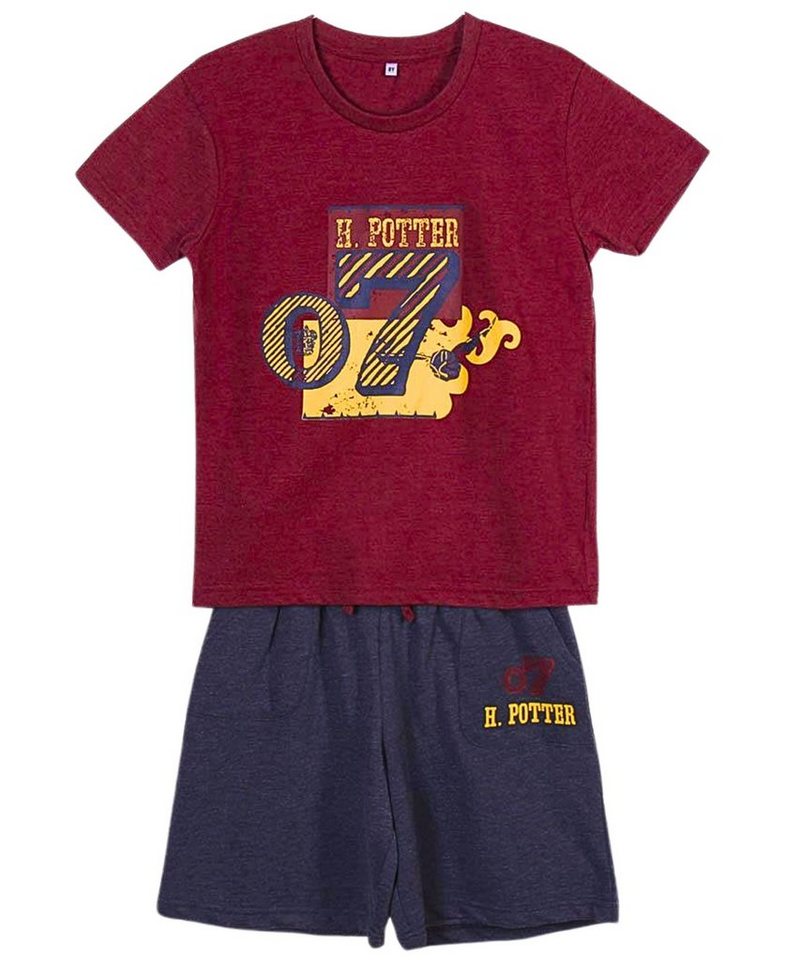 Harry Potter T-Shirt & Shorts (2-tlg) Jungen Sommeroutfit Gr. 116-164 cm von Harry Potter