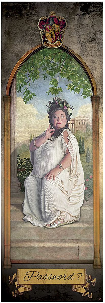 Harry Potter The Fat Lady - Türposter Poster multicolor von Harry Potter