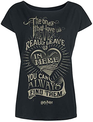 Harry Potter The Ones That Love Us Frauen T-Shirt schwarz M von Harry Potter