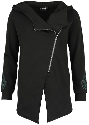 Harry Potter Todesser Frauen Kapuzenjacke schwarz XXL von Harry Potter