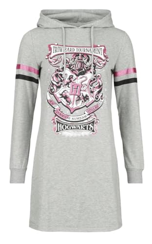 Harry Potter Triwizard Tournament Frauen Mittellanges Kleid grau L von Harry Potter