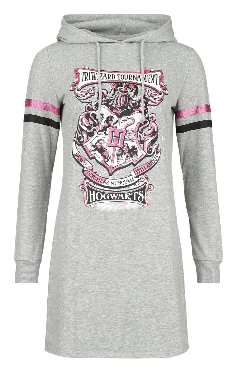 Harry Potter Triwizard Tournament Mittellanges Kleid grau in L von Harry Potter