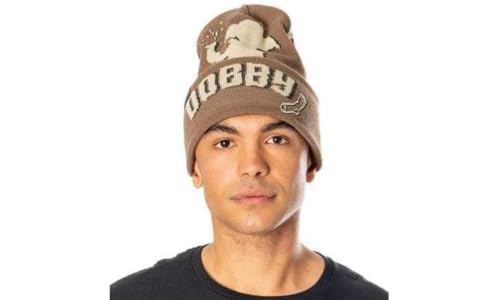 Harry Potter Unisex Dobby Erwachsene Beanie-Mütze, braun, One Size von Harry Potter