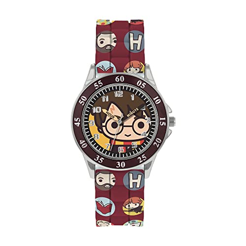 Harry Potter Unisex-Kinder analog Quarz Uhr mit Silikon Armband HP9049 von Harry Potter