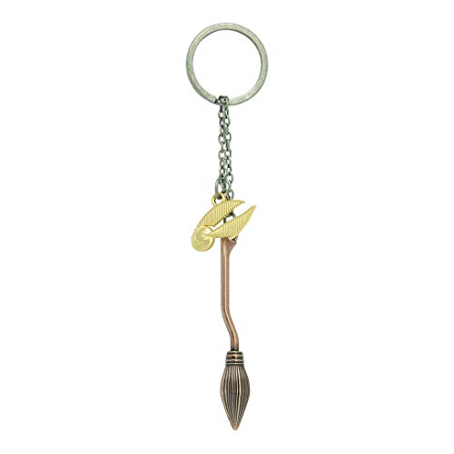 HARRY POTTER Unisex portachiavi Schlüsselanhänger, opacity, Gold, Taglia unica HARRY POTTER Unisex portachiavi Schlüsselanhänger, opacity, Gold, Taglia unica von ABYSTYLE