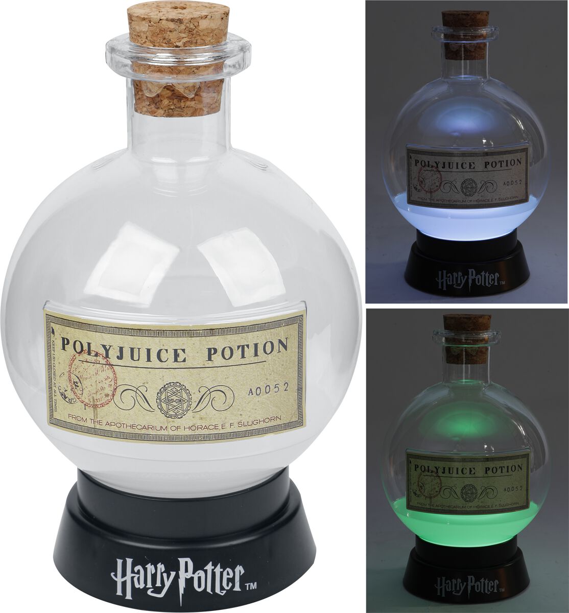 Harry Potter Vielsaft-Trank - Polyjuice Potion - Farbwechsel Lampe - 21 cm Lampe multicolor von Harry Potter