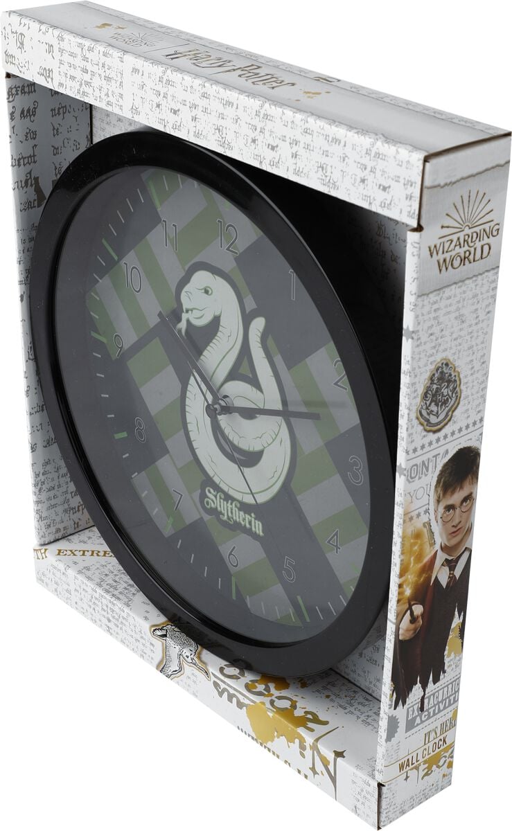 Harry Potter Wanduhr - Slytherin - multicolor  - Lizenzierter Fanartikel von Harry Potter