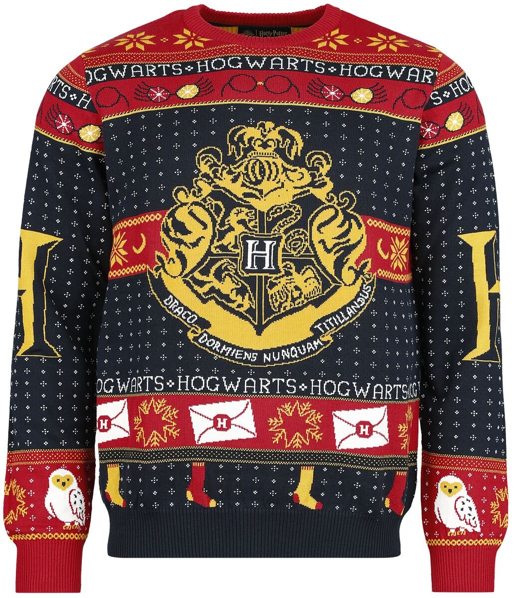 Harry Potter Weihnachtspullover - Hogwarts - S bis 3XL - Größe 3XL - multicolor - EMP exklusives Merchandise! Harry Potter Weihnachtspullover - Hogwarts - S bis 3XL - Größe 3XL - multicolor - EMP exklusives Merchandise! von Harry Potter