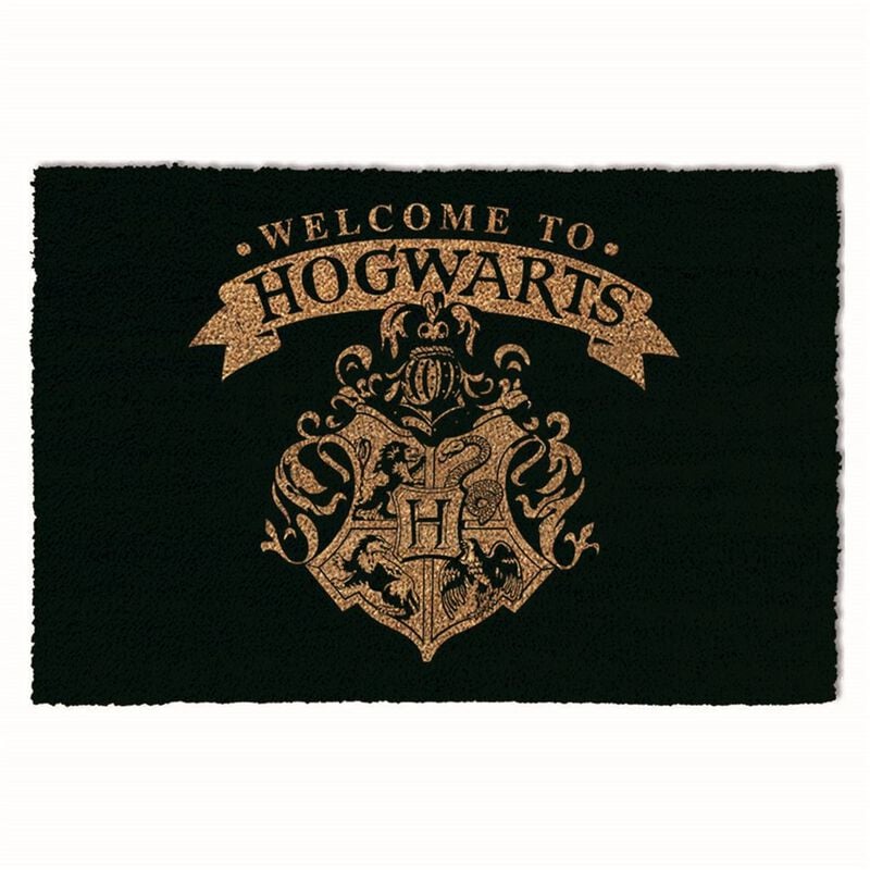 Harry Potter Welcome To Hogwarts Fußmatte multicolor von Harry Potter