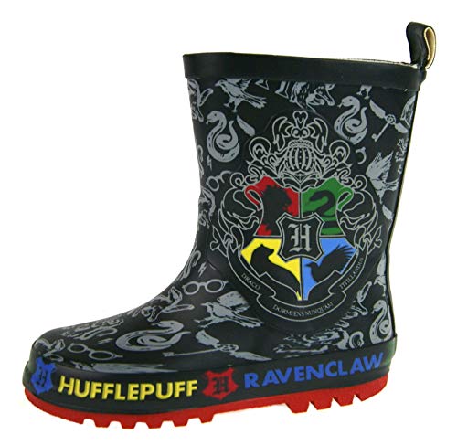 Harry Potter Wellingtons Gummistiefel mit Hogwarts-Wappen, Schwarz - Hogwarts Wappen - Größe: 33 EU Harry Potter Wellingtons Gummistiefel mit Hogwarts-Wappen, Schwarz - Hogwarts Wappen - Größe: 33 EU von Harry Potter