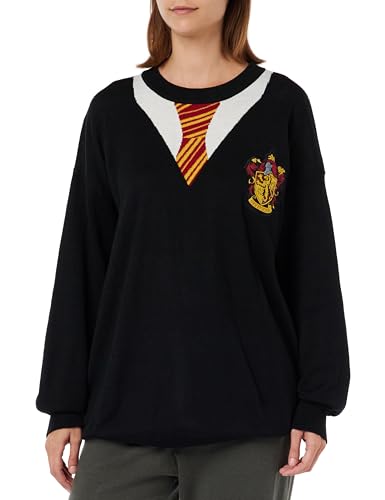 Harry Potter Women's WOHAPOMPU081 Pullover, Schwarz, Small von Harry Potter