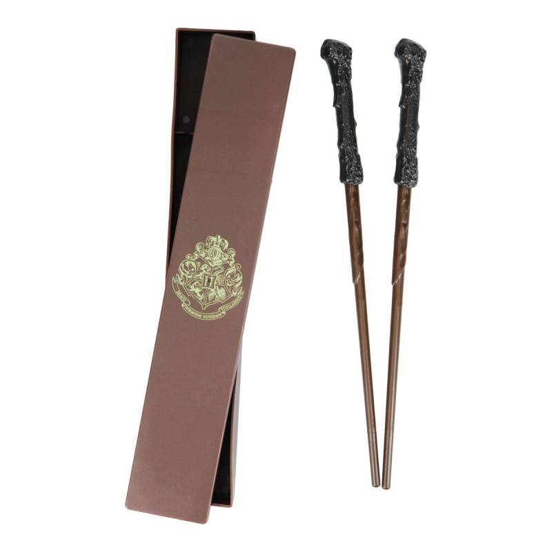 Harry Potter Zauberstab - Ess-Stäbchen Essbesteck braun von Harry Potter