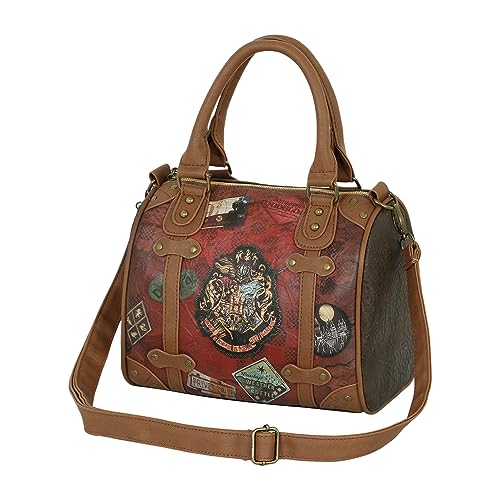 KARACTERMANIA Harry Potter Railway-Chest Handbag (Small) Umhängetasche, 25 cm, Braun (Brown), 36637 von Harry Potter