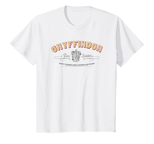 Kinder Harry Potter Gryffindor Team Quidditch Camiseta T-Shirt von Harry Potter