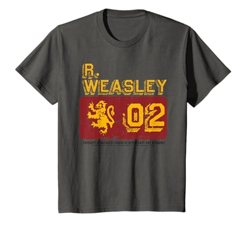 Kinder Harry Potter Ron Weasley 02 Hogwarts Quidditch Sport für Kinder T-Shirt von Harry Potter