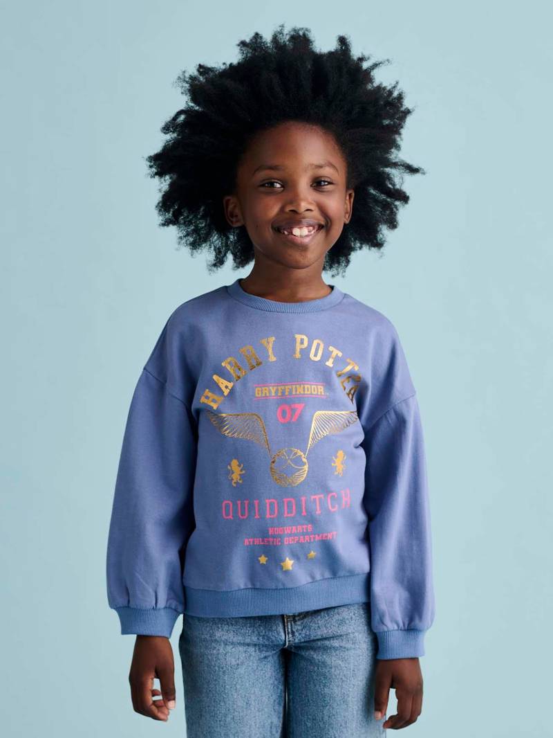 Kinder Sweatshirt HARRY POTTER mit enem Schnatz von Harry Potter