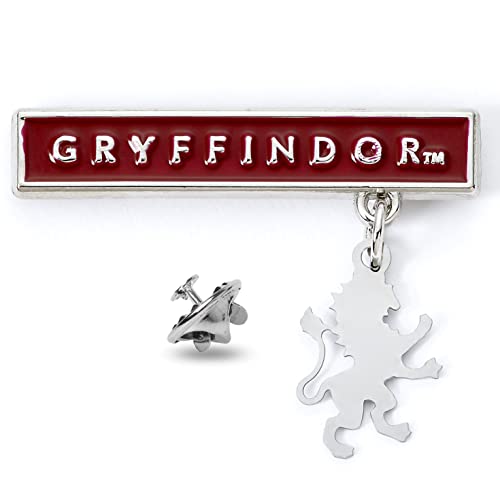 THE CARAT SHOP Unisex Kinder Harry Potter Gryffindor Bar Anstecker, Silver von The Carat Shop