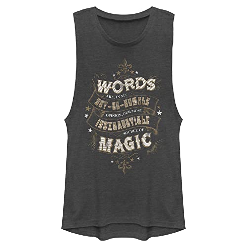 Warner Bros. Damen Humble Words Hemd, anthrazit, Klein von Harry Potter