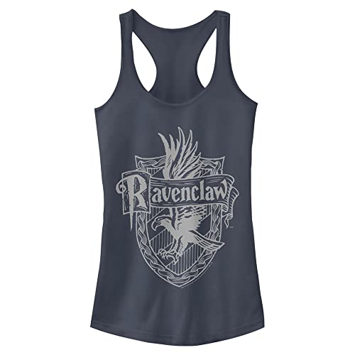 Warner Bros. Damen Ravenclaw-Wappen Hemd, Indigo, Groß von Harry Potter
