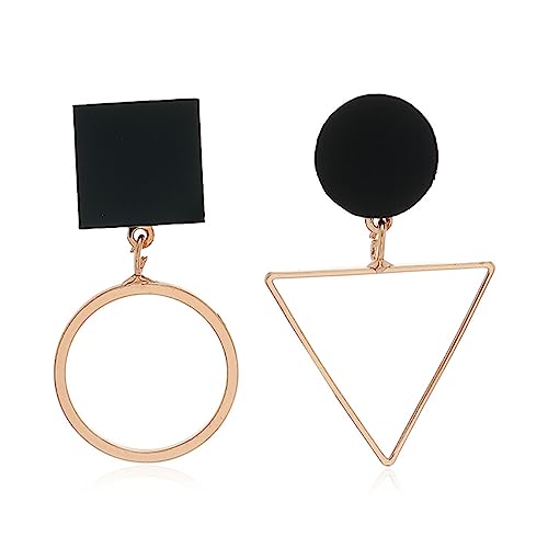 Geometrische Statement-Ohrringe, rechteckig, quadratisch, oval, für Damen, geometrische Statement-Ohrringe, 4 Paar, Zink, Kein Edelstein Geometrische Statement-Ohrringe, rechteckig, quadratisch, oval, für Damen, geometrische Statement-Ohrringe, 4 Paar, Zink, Kein Edelstein von Harry and Henry