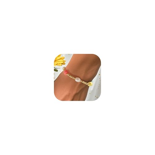 Harry and Henry Barockes Perlenarmband für Damen, elegant, unregelmäßige Perlen, verstellbar, Boho-Schmuck, Geschenk für sie, Geburtstag, Hochzeit, Schmuck, Geschenke, gold-G, Zink, Kein Edelstein Harry and Henry Barockes Perlenarmband für Damen, elegant, unregelmäßige Perlen, verstellbar, Boho-Schmuck, Geschenk für sie, Geburtstag, Hochzeit, Schmuck, Geschenke, gold-G, Zink, Kein Edelstein von Harry and Henry