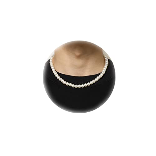 Perlenkette für Herren, rund, weiße Perlen, Choker-Halskette für Damen, 6 mm-10 mm, Perlenkette, Schmuckgeschenk, 10MM-23.5Inch, Perle, Autre Perlenkette für Herren, rund, weiße Perlen, Choker-Halskette für Damen, 6 mm-10 mm, Perlenkette, Schmuckgeschenk, 10MM-23.5Inch, Perle, Autre von Harry and Henry