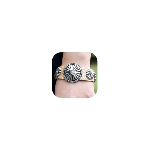 Western-Armbänder für Damen, goldfarben, Westernschmuck, türkis, Manschettenarmbänder für Damen, trendiges Boho-Outfit, Kleider 2025, Metall, Kein Edelstein Western-Armbänder für Damen, goldfarben, Westernschmuck, türkis, Manschettenarmbänder für Damen, trendiges Boho-Outfit, Kleider 2025, Metall, Kein Edelstein von Harry and Henry