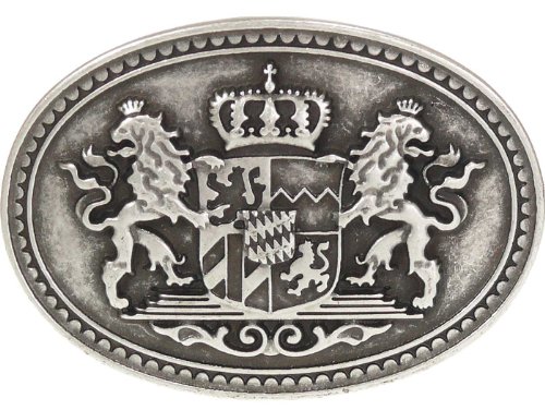 Harrys-Collection Buckle mit dem Motiv Bayern von Harrys-Collection