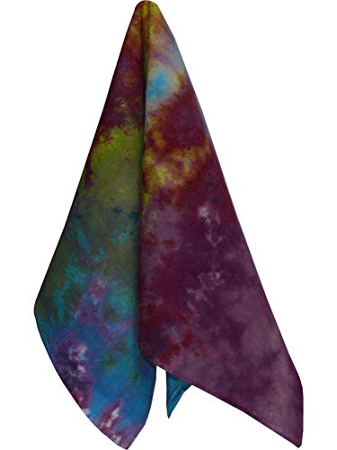 Harrys-Collection Unisex Bandana Bindetuch 100% Baumwolle (1 er 6 er oder 12 er Pack), Farbe:Batik gemustert von Harrys-Collection