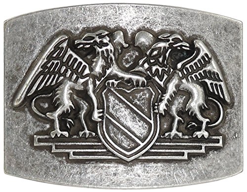 Harrys-Collection Buckle Badener Wappen, Farben:altsilber von Harrys-Collection