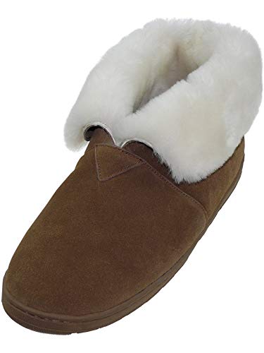 Harrys-Collection Damen Herren Boots aus feinstes Merino Lammfell in 2 Farben, Farben:Haselnuss, Schuhgröße:39 von Harrys-Collection