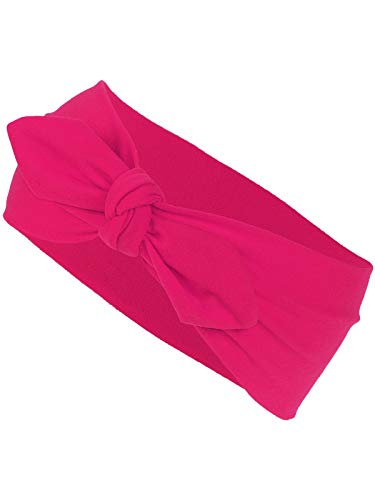 Harrys-Collection Damen Mädchen Haarband Schleife 10 Unifarben, Kopfgröße:Einheitsgröße, Farben:pink von Harrys-Collection