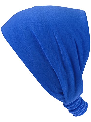 Harrys-Collection Damen Mädchen Haarband in 18 Unifarben, Kopfgröße:Einheitsgröße, Farben:royalblau von Harrys-Collection