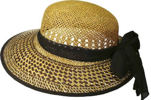 Harrys-Collection Großer eleganter Damenhut in ovaler Form, Kopfgröße:Einheitsgröße, Farben:braun von Harrys-Collection