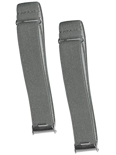 Harrys-Collection Herren Ärmelhalter 1 Paar in 6 verschiedenen Farben, Farben:hellgrau von Harrys-Collection