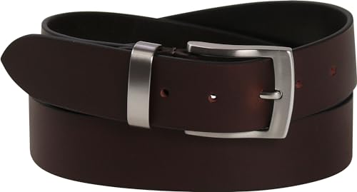 Harrys-Collection Herren Jeans Gürtel mit eleganter Metallschlaufe, Bundweite:Bundweite 135 = Gesamtlänge 149, Farben:braun von Harrys-Collection