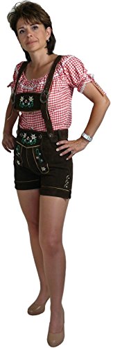 Harrys-Collection Kurze Damenlederhose im Trachtenstil, Größe:34, Farben:Dunkelbraun Harrys-Collection Kurze Damenlederhose im Trachtenstil, Größe:34, Farben:Dunkelbraun von Harrys-Collection