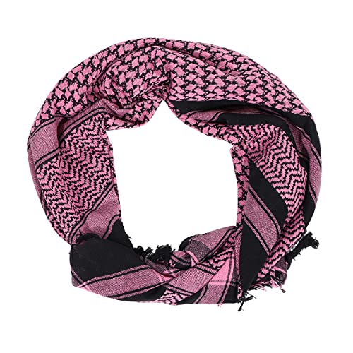 Harrys-Collection Damen Herren PLO Pali Tuch Schal in 20 Farben Shemagh, Farben:Rosa von Harrys-Collection
