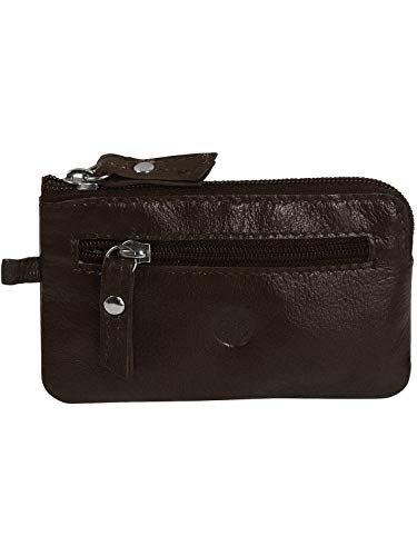 Harrys-Collection Schlüsseltasche in 5 Farben!, Farben:Dunkelbraun von Harrys-Collection