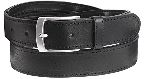 Harrys-Collection Damen Herren Tresorgürtel Extra Langer Reißverschluss, Bundweite:125, Farben:schwarz Harrys-Collection Damen Herren Tresorgürtel Extra Langer Reißverschluss, Bundweite:125, Farben:schwarz von Harrys-Collection