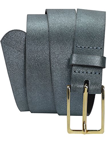 Harrys-Collection exclusiver Damen Gürtel 30 mm Breite meliert 3 Farben, Bundweite:95, Farben:silber von Harrys-Collection