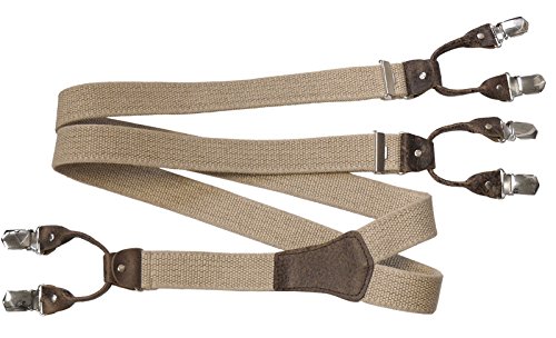 Harrys-Collection Hosenträger mit 6 Clips extra starkes Band von Harrys-Collection