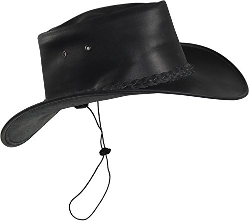 Harrys-Collection Damen Herren Leichter Lederhut aus Rindleder in 3 Farben!, Größe:XL, Farben:schwarz Harrys-Collection Damen Herren Leichter Lederhut aus Rindleder in 3 Farben!, Größe:XL, Farben:schwarz von Harrys-Collection