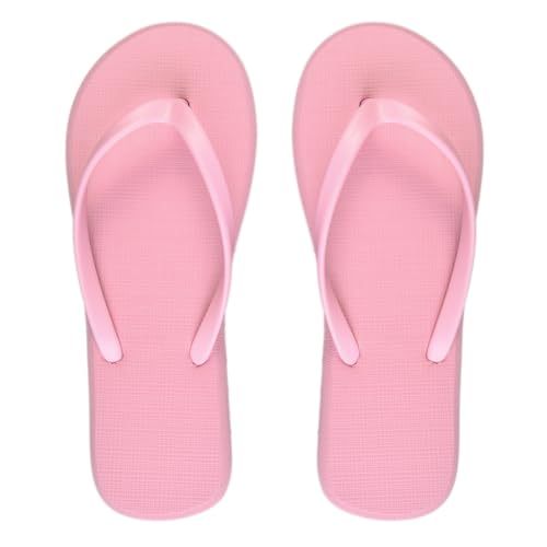 Harssidanzar Damen Flip Flops Strand Kautschuk Dusche Leichtes Weiches Basic Zehenstegsandalen KL228EU,Rosa,Größe 39-40 Harssidanzar Damen Flip Flops Strand Kautschuk Dusche Leichtes Weiches Basic Zehenstegsandalen KL228EU,Rosa,Größe 39-40 von Harssidanzar