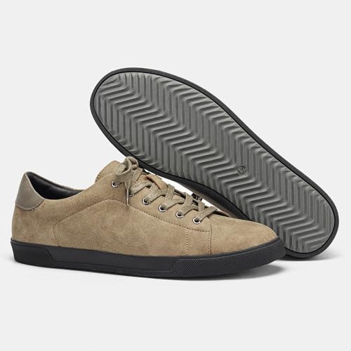 Harssidanzar Herren Casual Kleid Sneakers Lace Up Formal Oxfords Kleid Schuhe KM311EU,Khaki,Size 45 Harssidanzar Herren Casual Kleid Sneakers Lace Up Formal Oxfords Kleid Schuhe KM311EU,Khaki,Size 45 von Harssidanzar