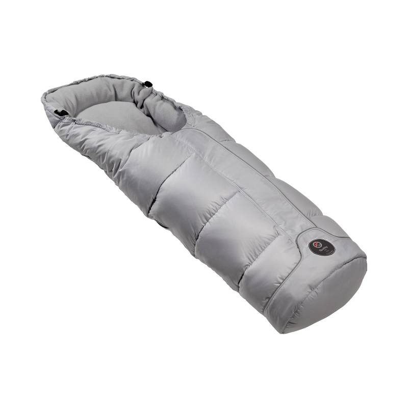 Hartan Daunen-Fußsack für Kinderwagen, Buggy grau von Hartan