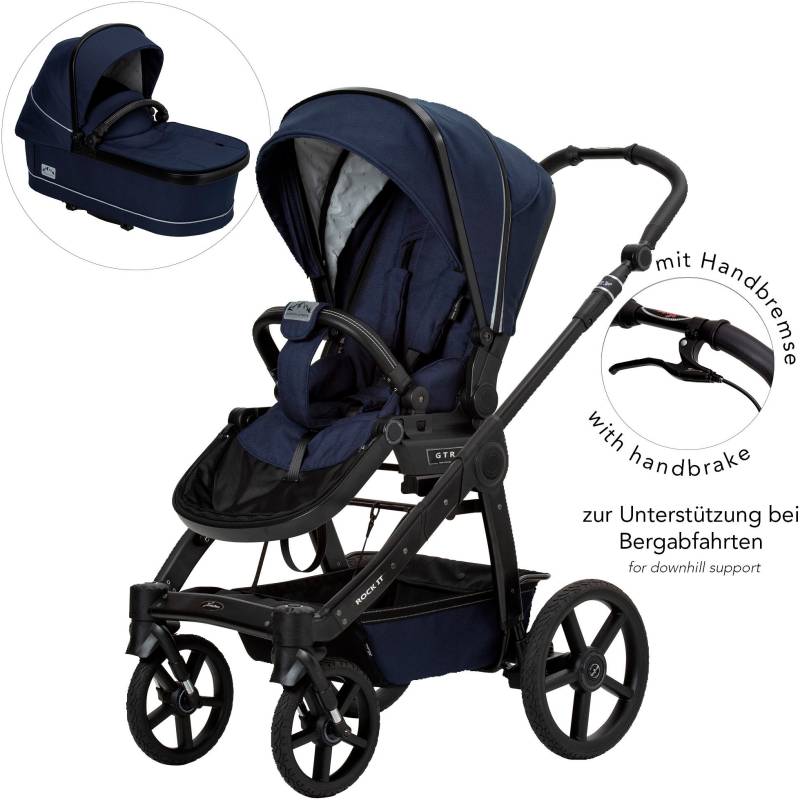 Hartan Kombi-Kinderwagen "Rock it GTR Outdoor mit Handbremse" Made in Germany von Hartan