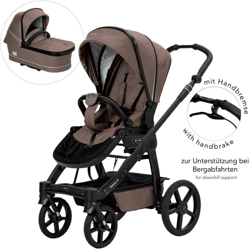 Hartan Kombi-Kinderwagen "Rock it GTR Outdoor mit Handbremse" Made in Germany von Hartan