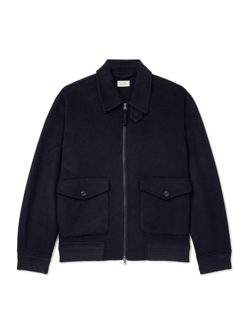 Hartford - Doug Double-Faced Wool-Blend Jacket - Men - Blue - L von Hartford