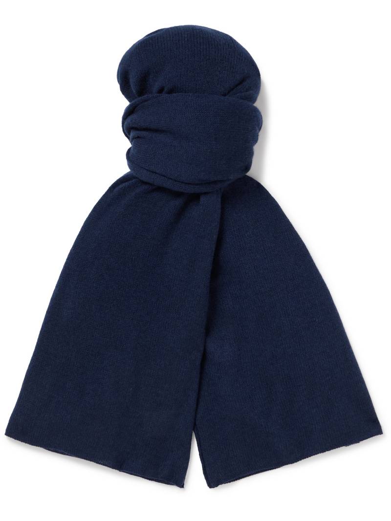 Hartford - Wool and Cashmere-Blend Scarf - Men - Blue von Hartford